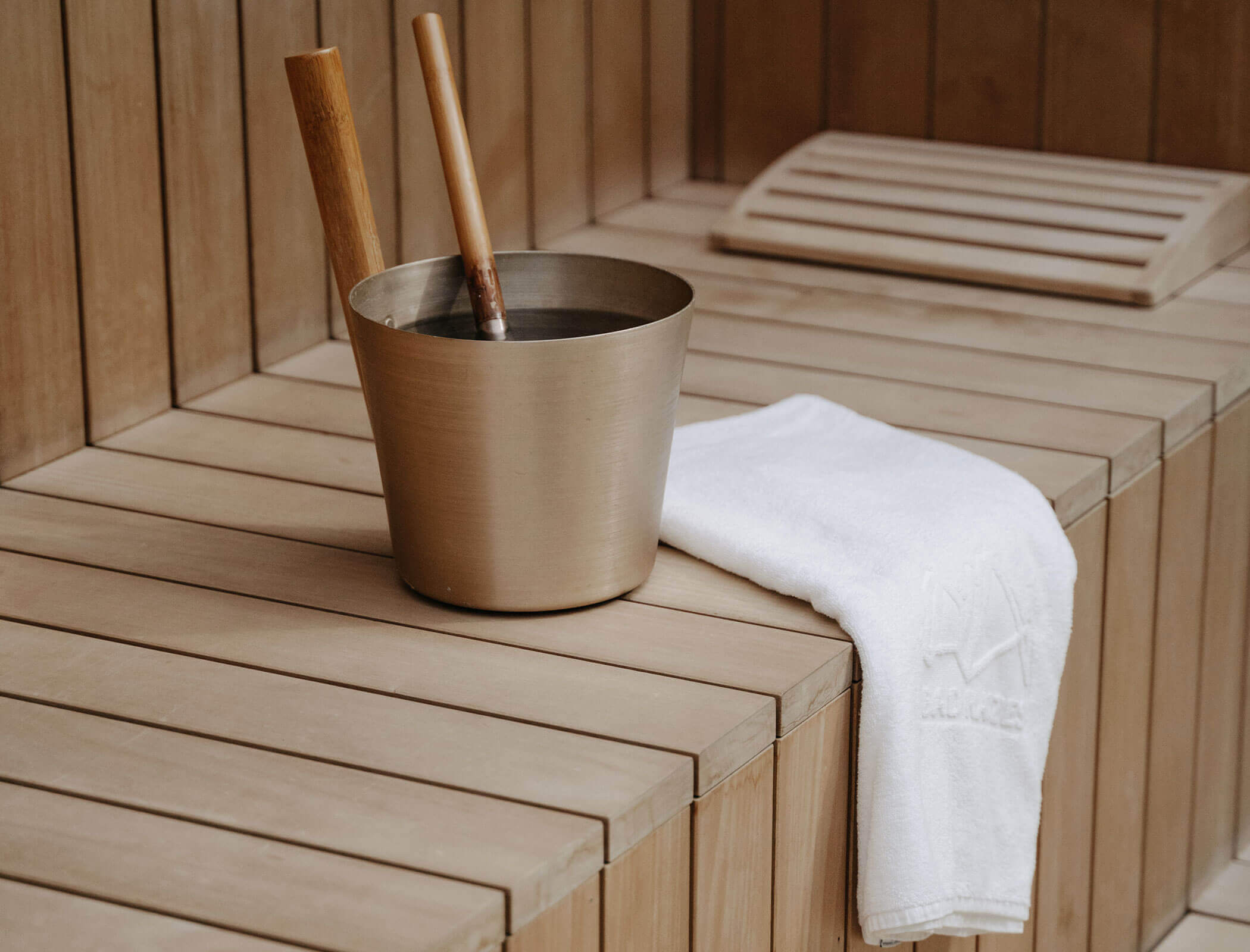 Secchio con acqua - Sauna