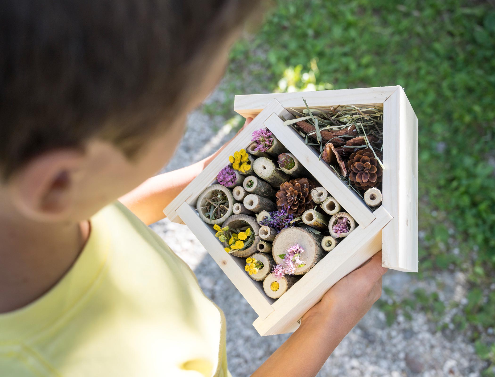 Werkeln mit Naturmaterialien