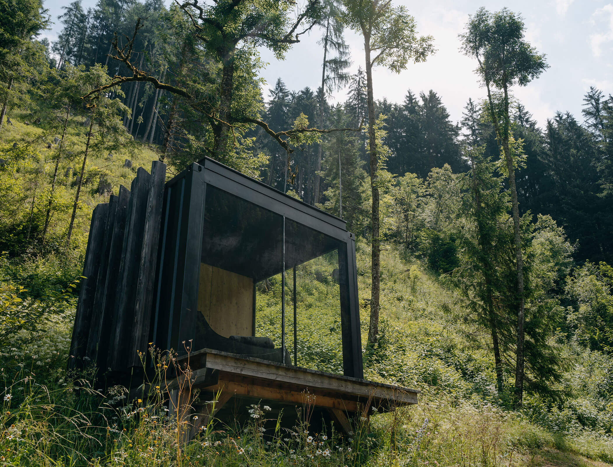 Contenitore dall'esterno