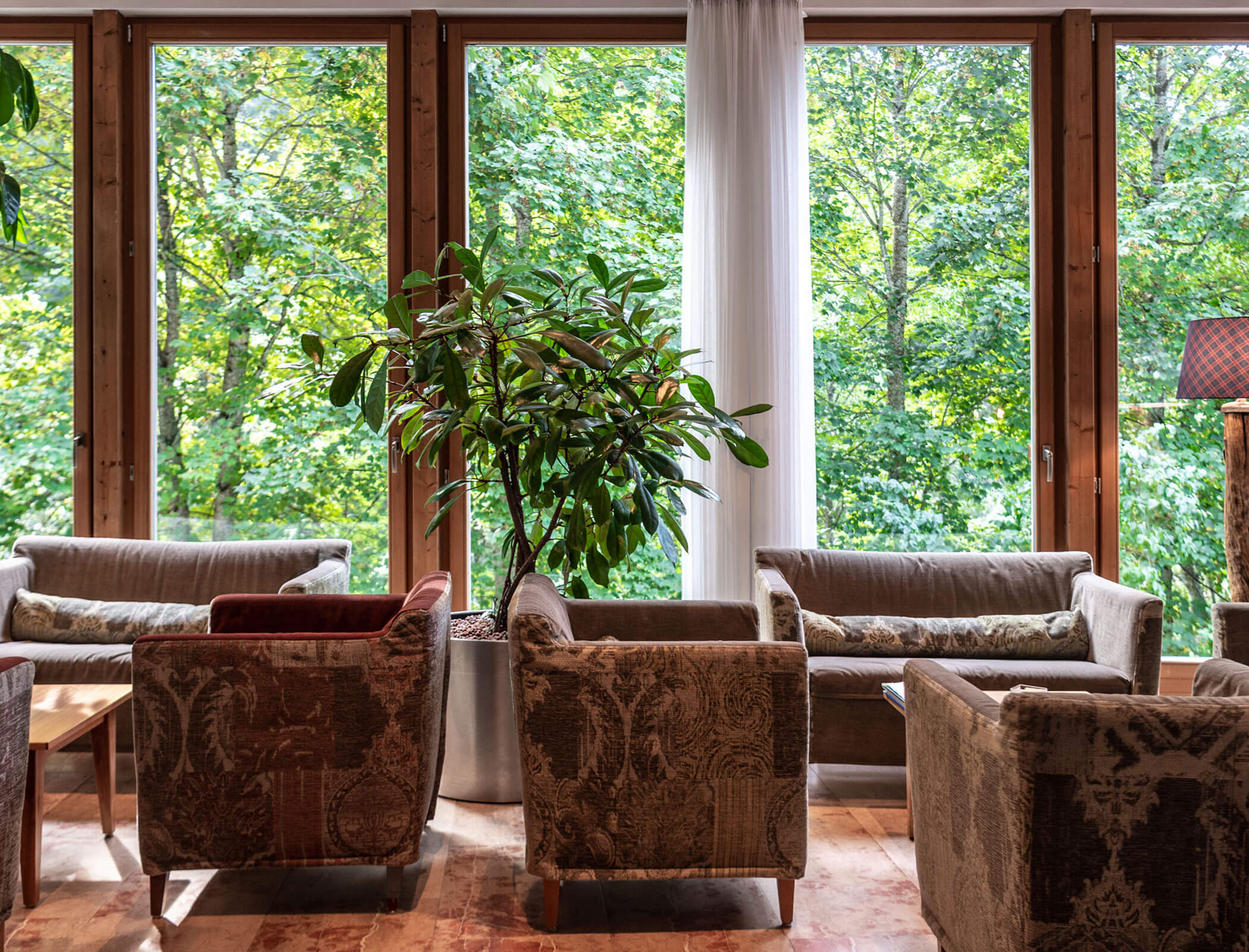 Area reception con diversi posti a sedere - Bad Ratzes
